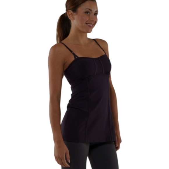 Lululemon Ariel Tank - Black Swan - Size 8 - Picture 2 of 8